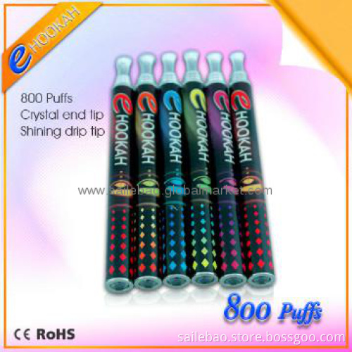 2013 newest and hottest PORTABLE HOOKAH 800 puffs